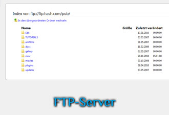 Hash FTP Server
